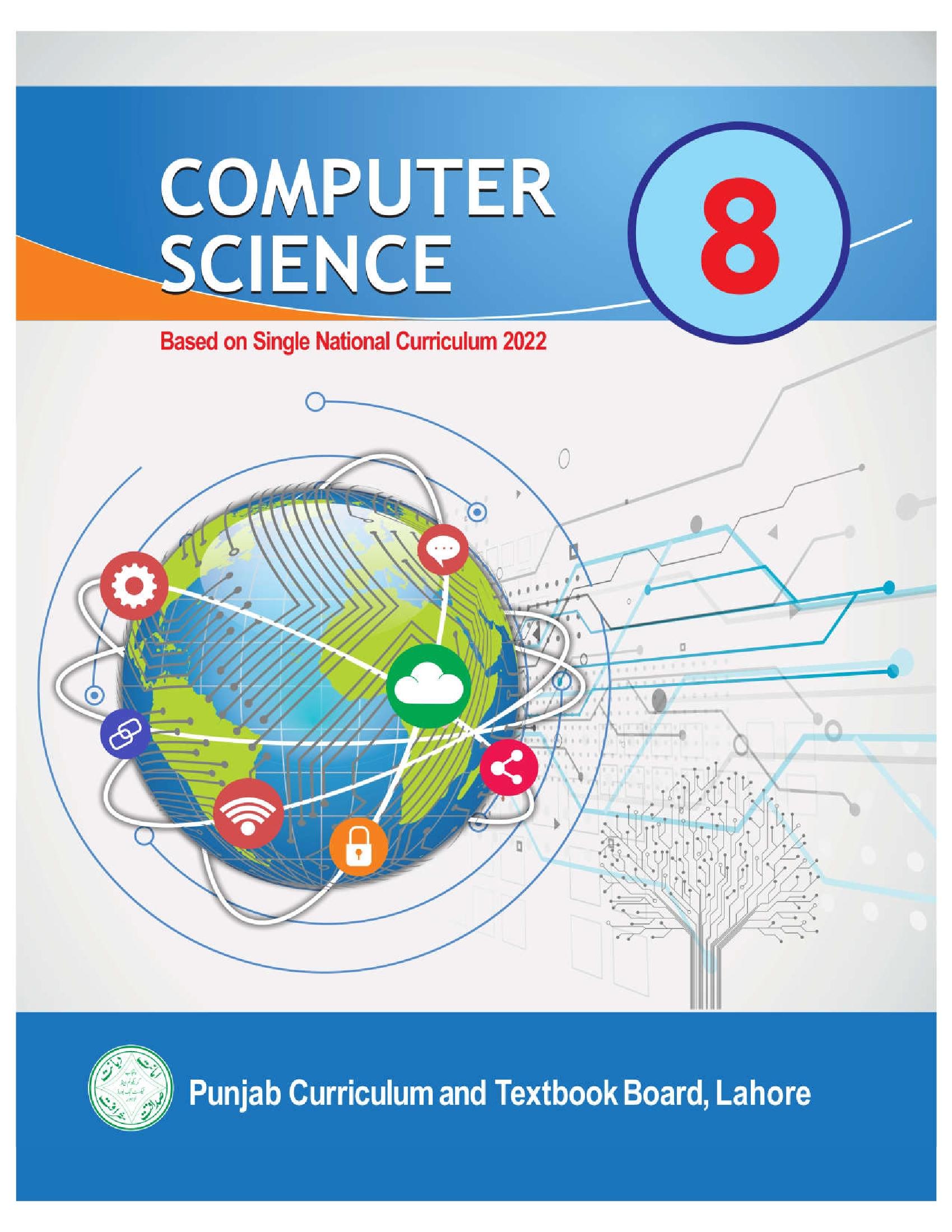 punjab board computer science class 8 book