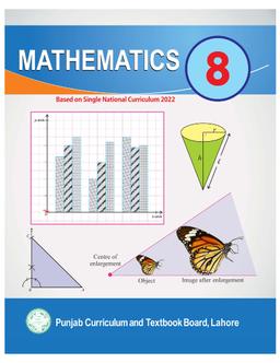 punjab board mathematics class 8 book